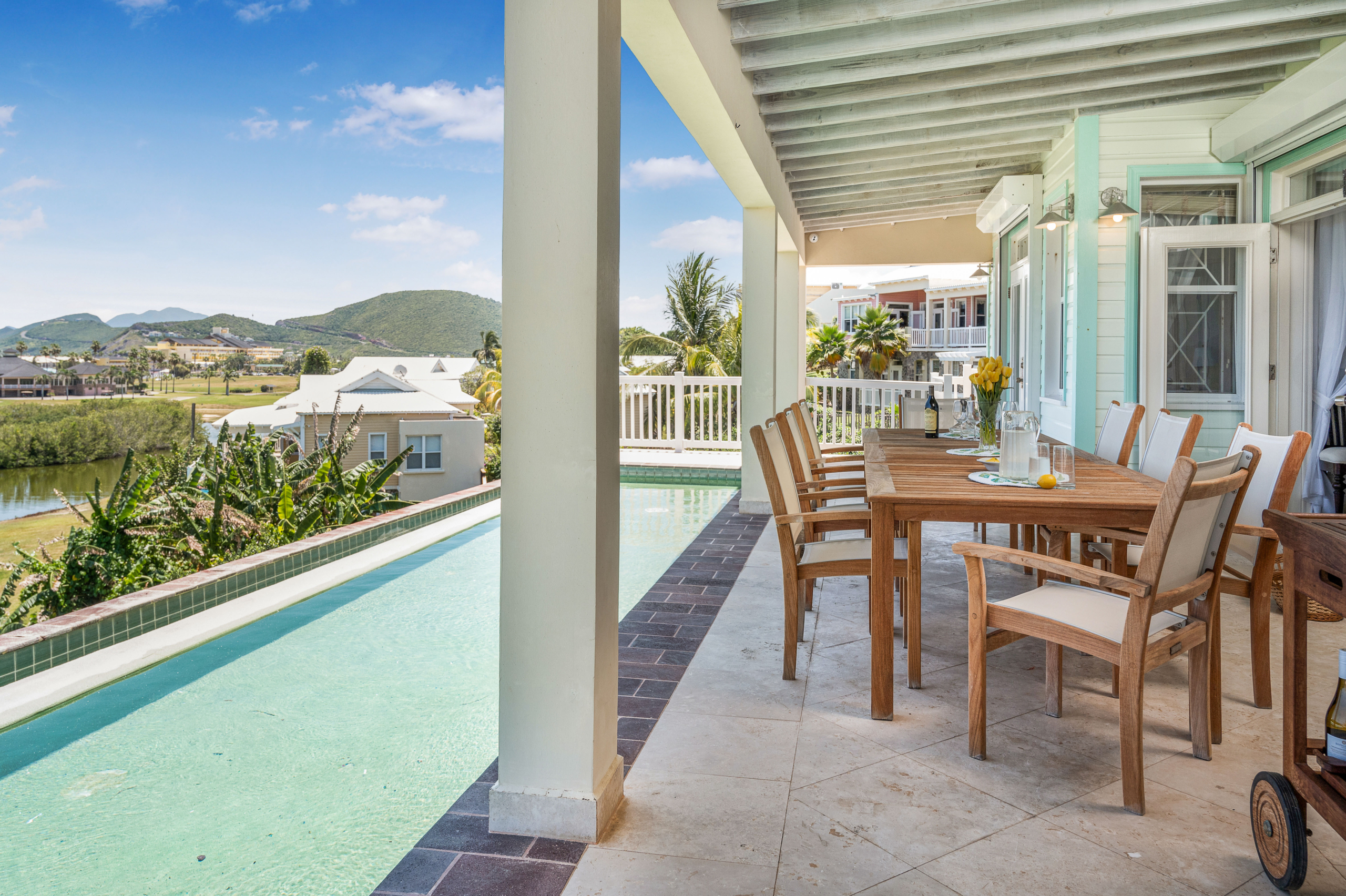 Sunrise hill upper level outdoor dining