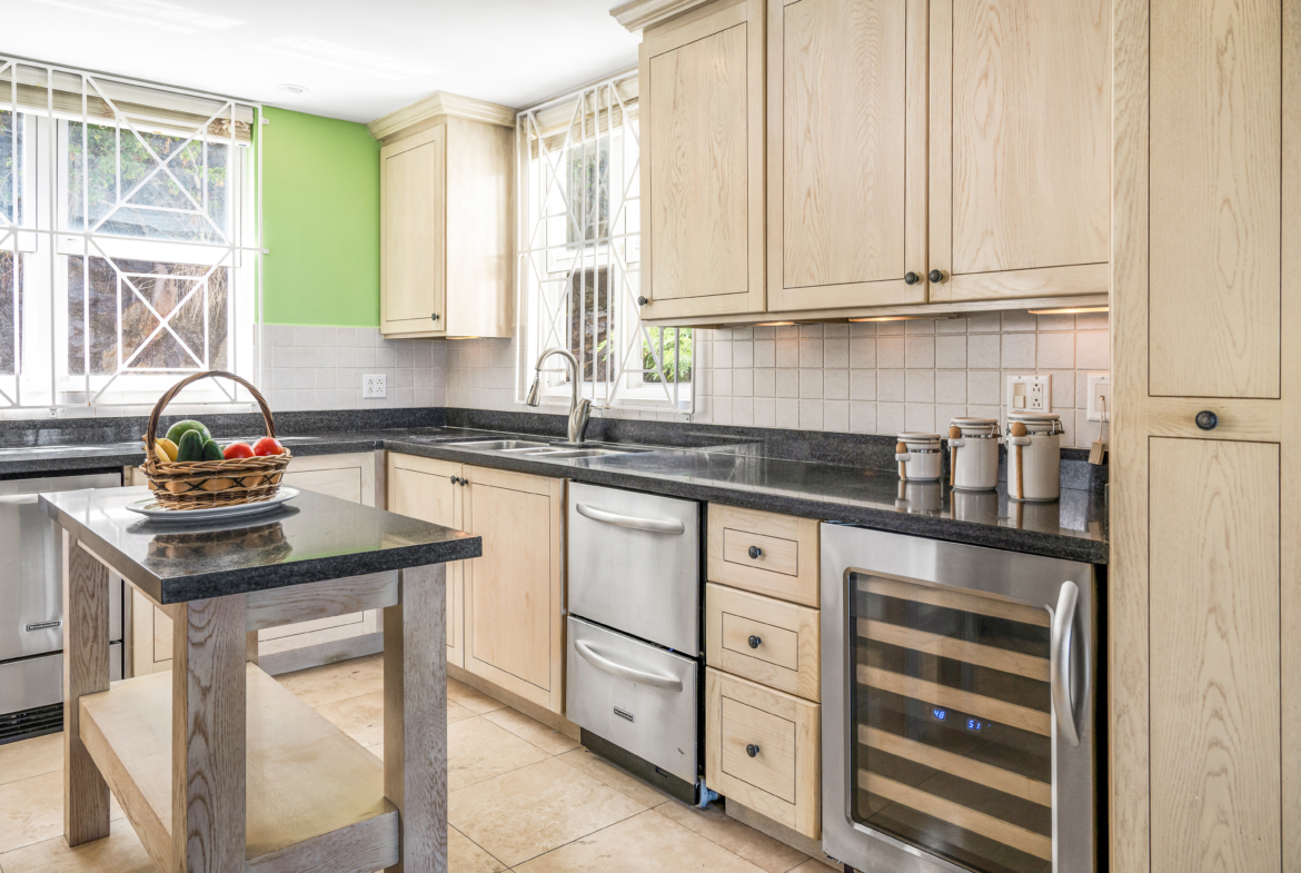 Upper level kitchen