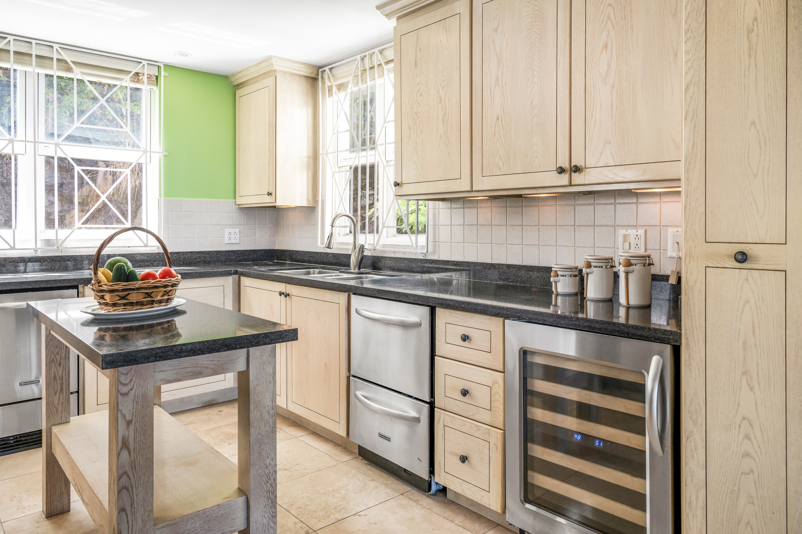 Upper level kitchen