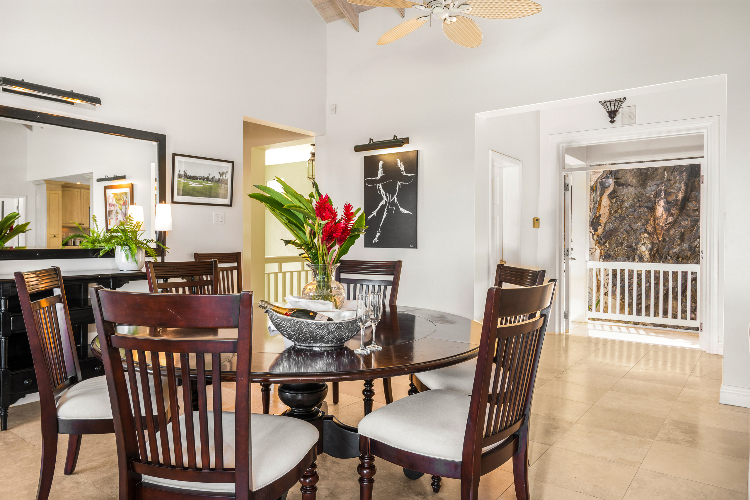 Sunrise hills upper level indoor dining