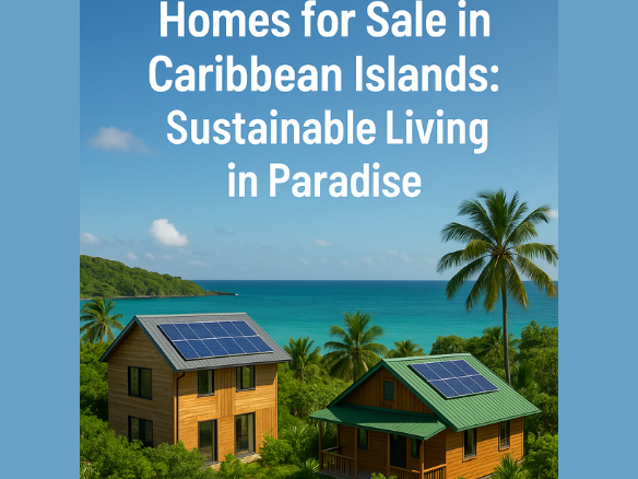 Eco-Friendly Homes for Sale in Caribbean Islands: Sustainable Living in Paradise