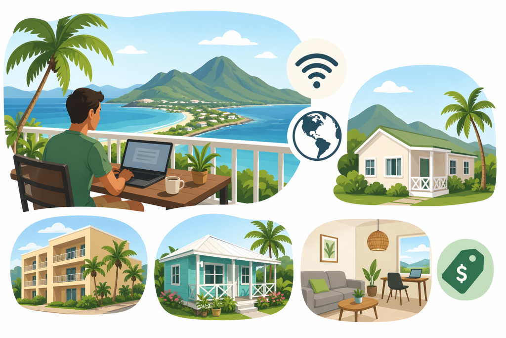 St Kitts Rentals for Digital Nomads: Best Areas & Affordable Options