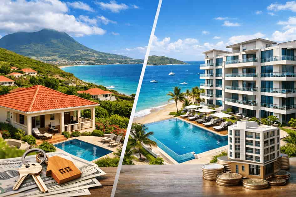 Single-Family Homes vs Condos in St Kitts